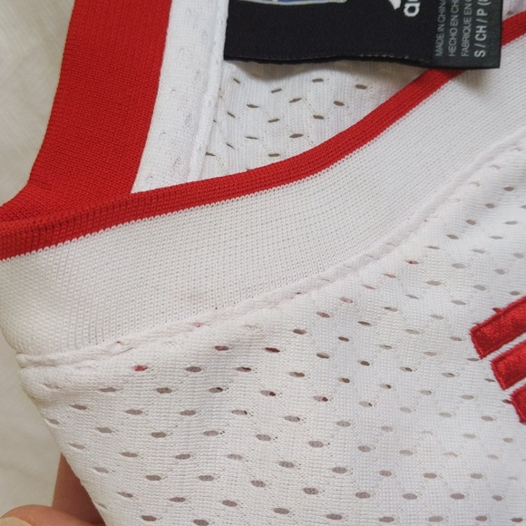 NEW adidas Toronto Raptors #4 Chris Bosh NBA basketball jersey youth size small - Picture 7 of 15